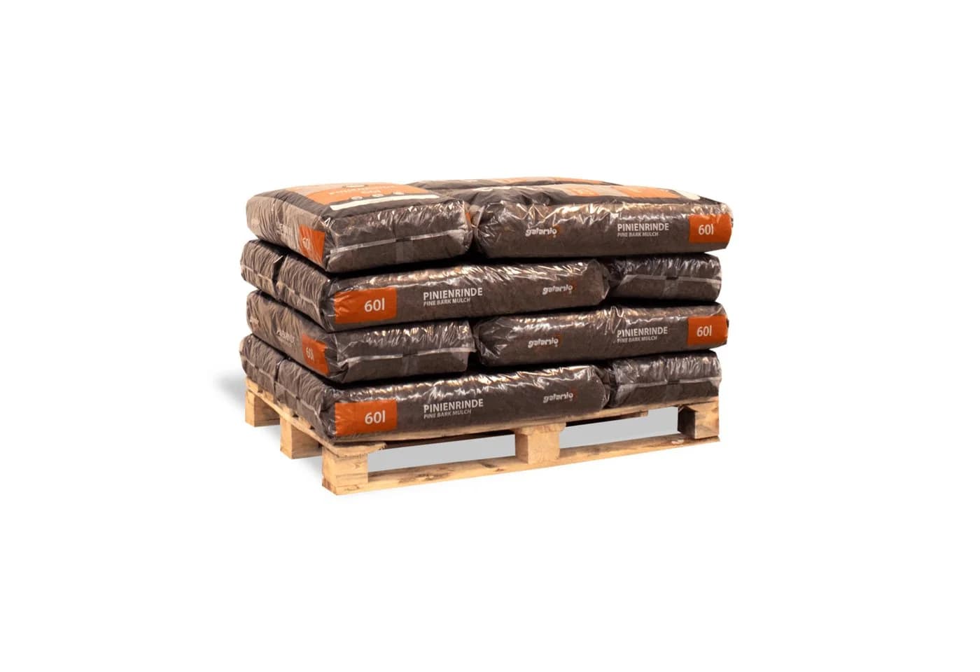 GALAMIO Pinienrinde Pinie Mittel 15-25 mm Rostrot
