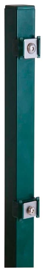 Peddy Shield Doppelstabmattenzaun Set Grün 103 cm mit 5 Matten & 6 Pfosten - Bild 3