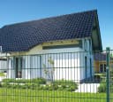 Peddy Shield Doppelstabmattenzaun Set Grün 103 cm mit 5 Matten & 6 Pfosten Bild 5