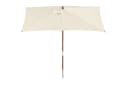 anndora Sonnenschirm Knickbar 2,5x1,5m Natur mit Winddach Bild 4