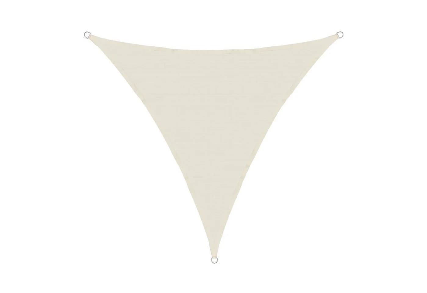 anndora Sonnensegel Tarp 3x3x3m Dreieckig Beige UV-Schutz