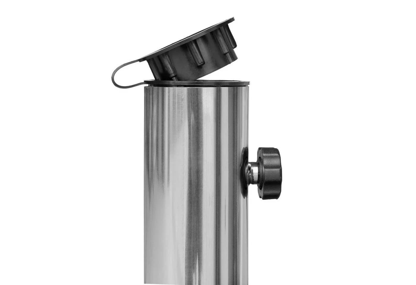 anndora Sonnenschirmständer Granit 25kg mit Edelstahl