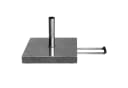 anndora Sonnenschirmständer Granit 55 kg rollbar mit Griff Bild 4