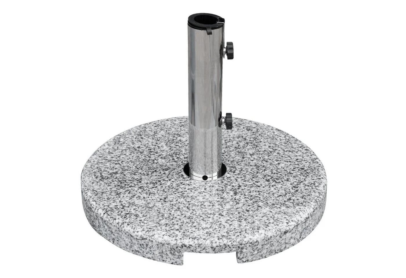 anndora Sonnenschirmständer Granit 20kg Grau - Bild 2