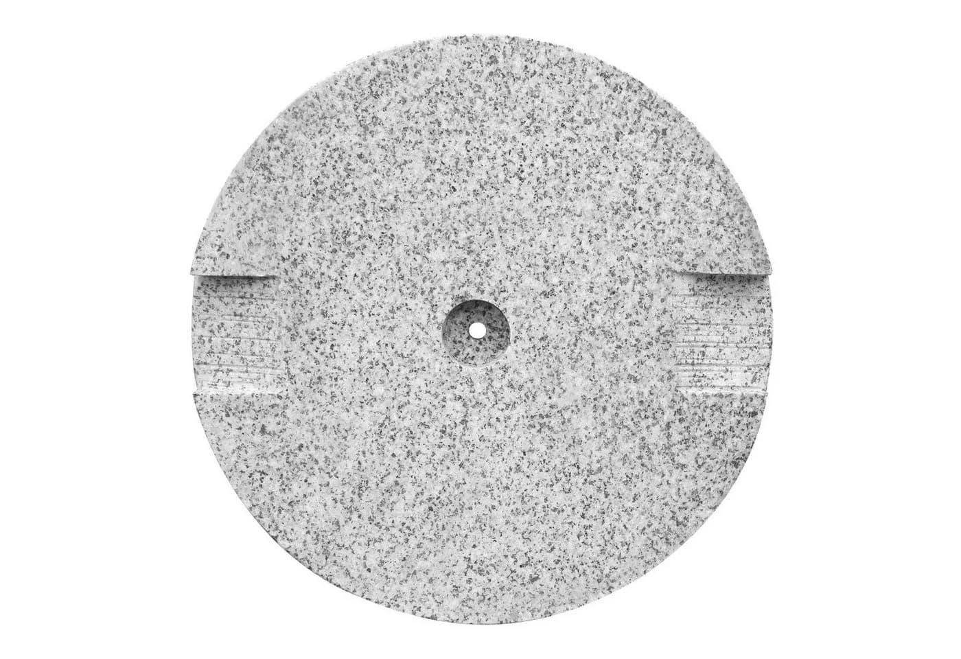 anndora Sonnenschirmständer Granit 20kg Grau - Bild 5