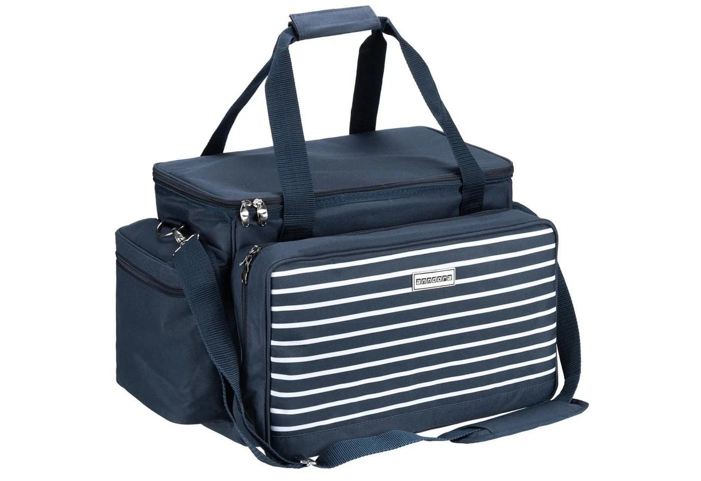 anndora Picknicktasche XXL 6 Personen Vollausstattung 57 Teile