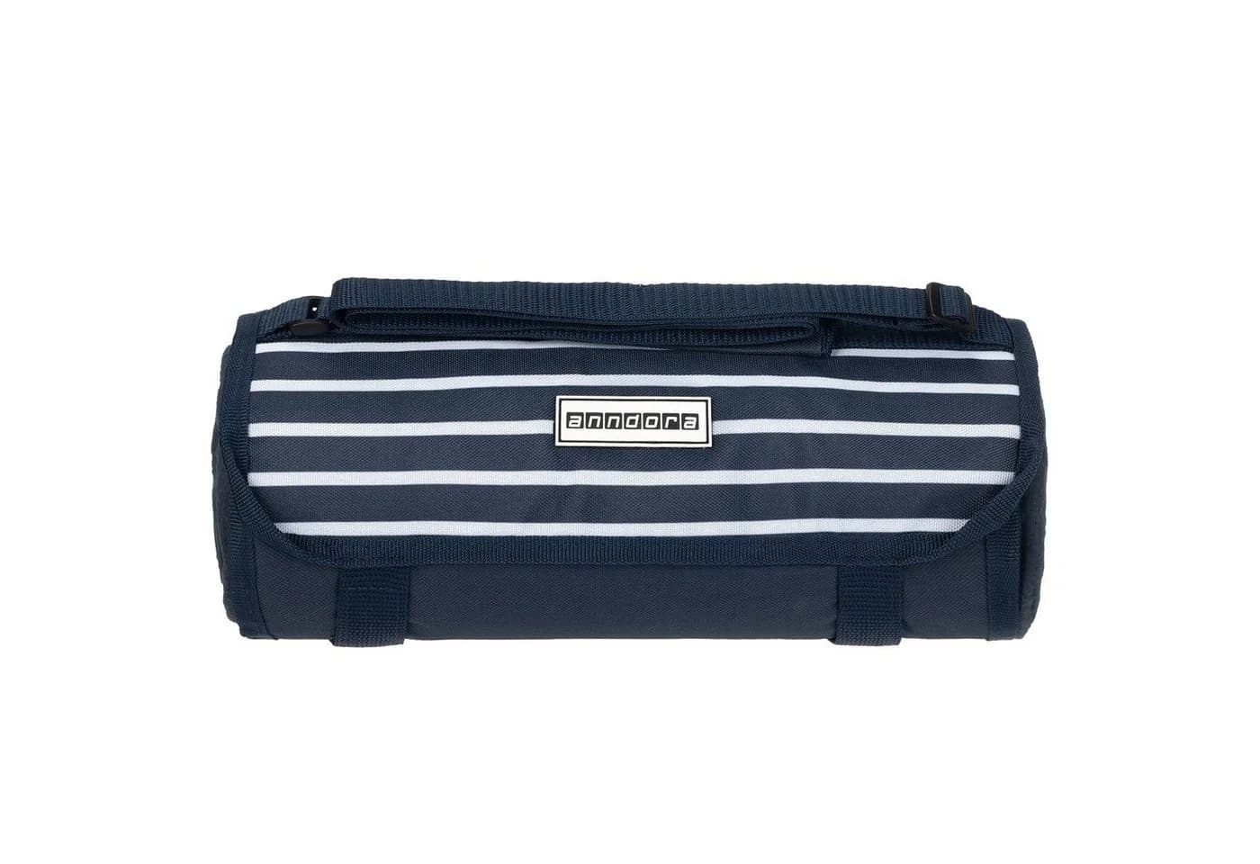 anndora Outdoordecke Picknickdecke Blau/Weiß wasserabweisend