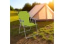 Spetebo Campingstuhl Oxford Klappbar Grün Metall Bild 5