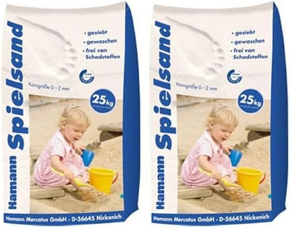 Hamann Mercatus Spielsand Classic 2 x 25 kg - Bild 2