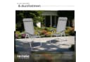 tectake 4er Set Aluminium Gartenstuhl Klappbar Verstellbare Rückenlehne Bild 5