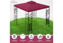 habeig Pavillon Toskana 3x3m 100% Wasserdicht Metall Bild 1