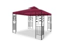 habeig Pavillon Toskana 3x3m 100% Wasserdicht Metall Bild 2