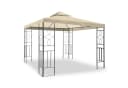 habeig Pavillongestell Metall Anthrazit 3x3m Bild 5