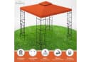 habeig Pavillon 3x3m wasserdicht Metall Terrakotta Bild 3