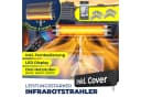 KESSER Infrarotstrahler 2500W mit Stativ und Fernbedienung Bild 1