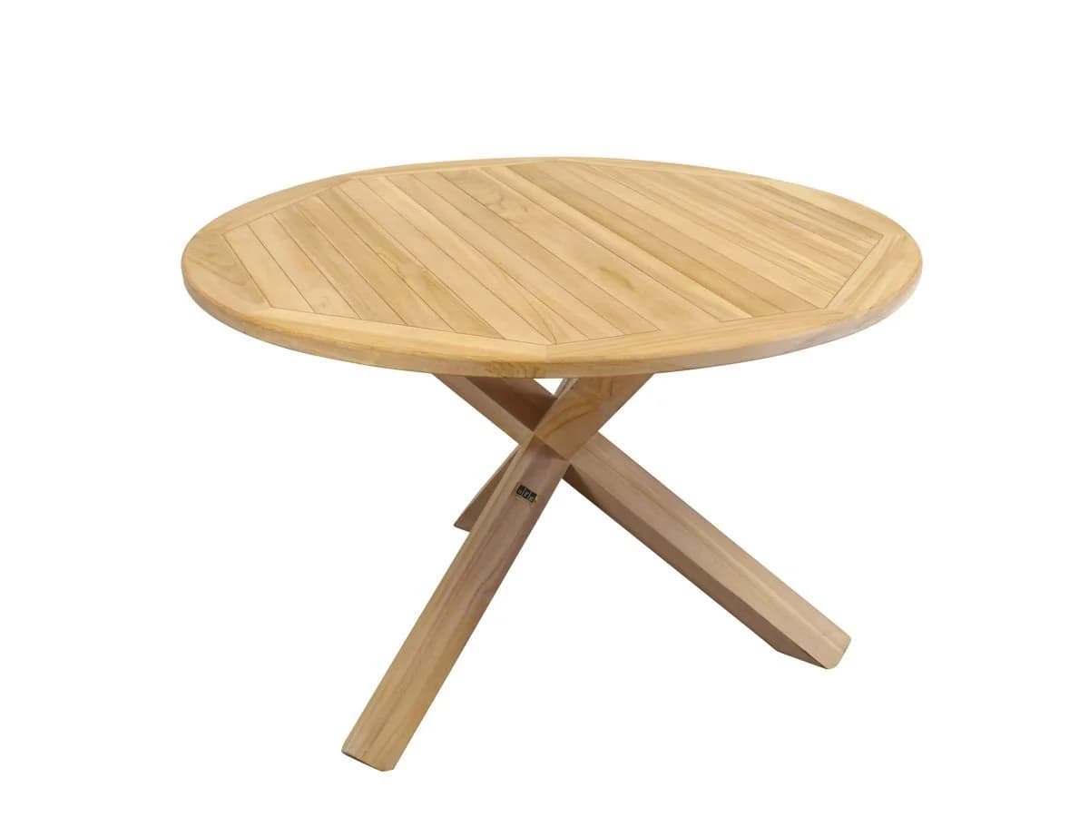 AFG Gartentisch rund aus massivem Teakholz - Bild 2