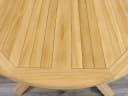 AFG Gartentisch rund aus massivem Teakholz Bild 4