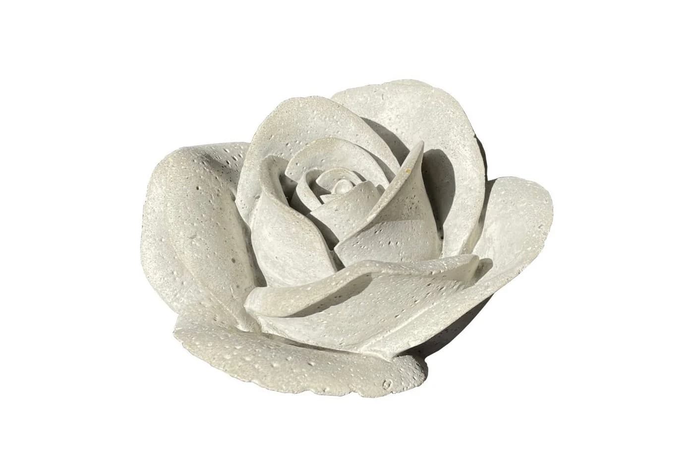 ZGM Gartenfigur Betonfigur Rose ROSA - handgefertigte Dekoration - Bild 2