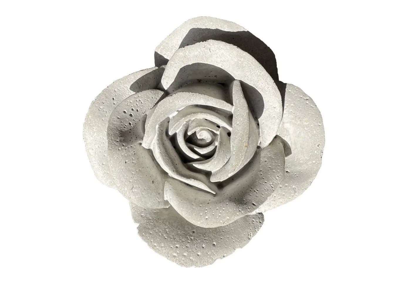 ZGM Gartenfigur Betonfigur Rose ROSA - handgefertigte Dekoration - Bild 5