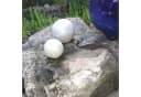 ZGM Beton Dekokugeln Set Silber Wetterfest Garten Deko Bild 3