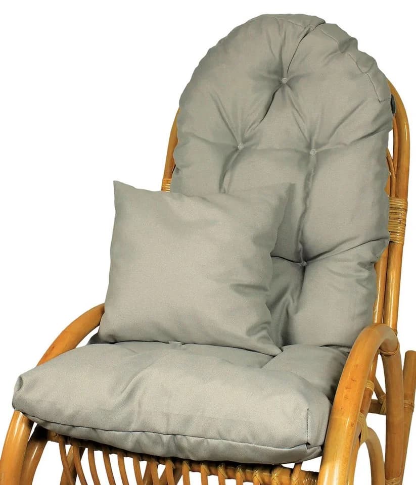 Rattani Polsterauflage für Schaukelstuhl und Liegestuhl 130x50x10 cm