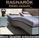 Ragnarök Möbel-Design Sonnenliegen Set 3-teilig Verstellbares Kopfteil Bild 3