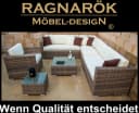 Ragnarök Möbel-Design Gartenlounge-Set Narvik Ecklounge Polyrattan Aluminium Bild 1