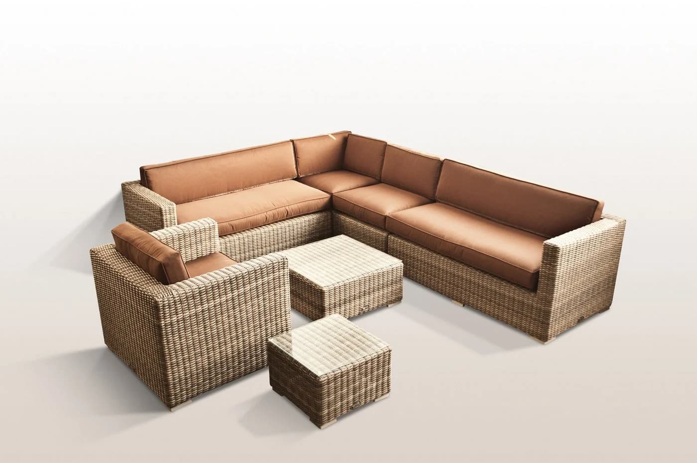 Ragnarök Möbel-Design Gartenlounge-Set Narvik Polyrattan Aluminium - Bild 2