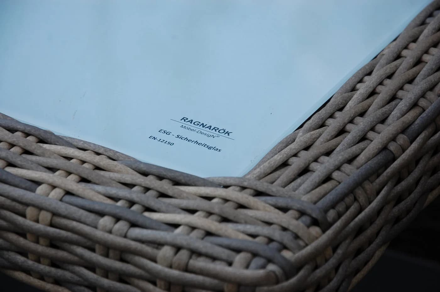 Ragnarök Möbel-Design Garten-Essgruppe Heimdall 4+4 Polyrattan Aluminium - Bild 4