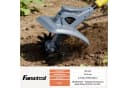 Fanztool Akku-Motorhacke Gartenfräse mit 4 Metall-Sternfräsen Bild 3