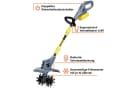 Fanztool Akku-Motorhacke Gartenfräse mit 4 Metall-Sternfräsen Bild 5