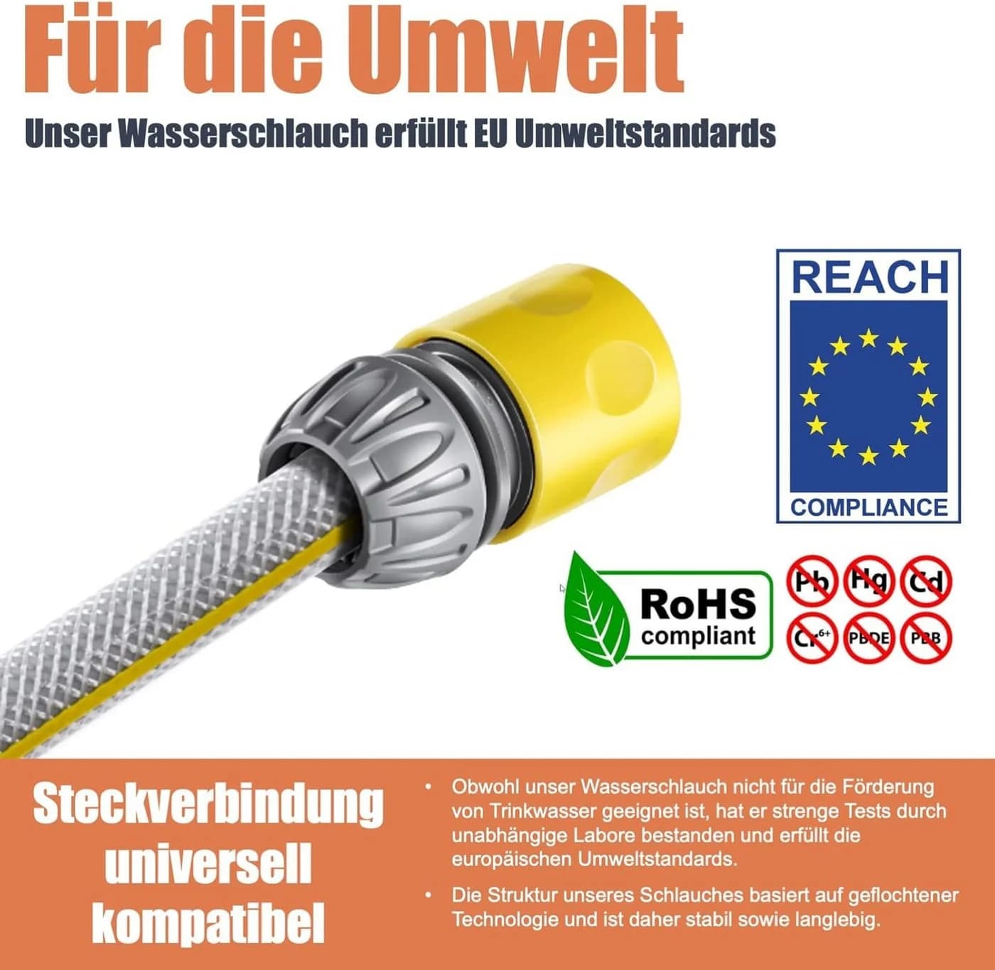 Fanztool Schlauchaufroller 35m mit Wandhalterung - Bild 5