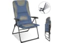 HOMECALL Aluminium Campingstuhl Hochlehner Gepolstert Faltbar 150KG Bild 2