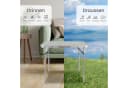 HOMECALL Campingtisch Klapptisch Aluminium Silber Höhenverstellbar Bild 5