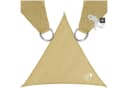 TECTAKE Sonnensegel Dreieckig Beige UV-Schutz 50+ Bild 2
