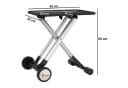 BBQ-Toro Grillablagetisch Klapptisch Grillwagen Schwarz/Silber Bild 3