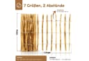 BooGardi Staketenzaun Gartenzaun Haselnuss 50cm x 5m Bild 3