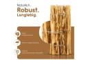 BooGardi Staketenzaun Gartenzaun Haselnuss 50cm x 5m Bild 5