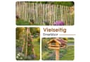 BooGardi Haselnuss-Zaunpfosten Holzpfahl 90 cm Bild 1