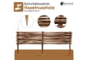 BooGardi Beeteinfassung Haselnuss 60x20 cm Bild 5