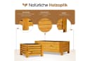 BooGardi Pflanzkasten Holz Dunkelbraun mit Vlies Bild 5