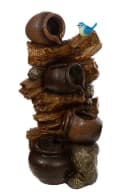 BIRENDY Zimmerbrunnen mit LED 76cm Vogel Deko Springbrunnen Bild 4