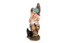 BIRENDY Gartenzwerg Katze XL 41cm Polyresin Dekofigur Bild 3