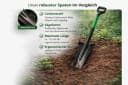SattesGrün Profi Gartenspaten Wurzelspaten Carbonstahl Bild 4