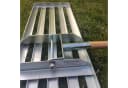 SattesGrün Rasenrakel aus verzinktem Stahl 100cm Bild 5