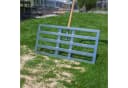 SattesGrün Rasenrechen Profi Rasenrakel Flächenebner Leveler verzinkter Stahl Bild 3