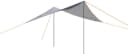 Portal Outdoor Sonnensegel Mesa grau-orange Camping Markise Bild 1