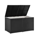 Juskys Auflagenbox Ikaria 950 L Schwarz mit Hubautomatik Bild 1