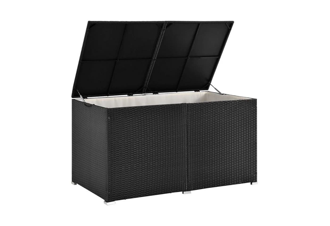 Juskys Auflagenbox Ikaria 950 L Schwarz mit Hubautomatik - Bild 3