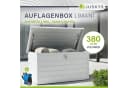 Juskys Metall Aufbewahrungsbox Limani 380 Liter Weiß Bild 2
